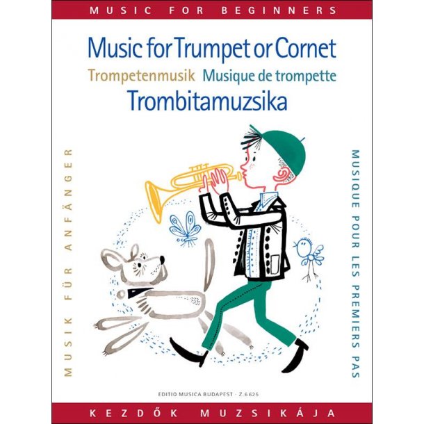 Music for Trumpet or Cornet for Beginners