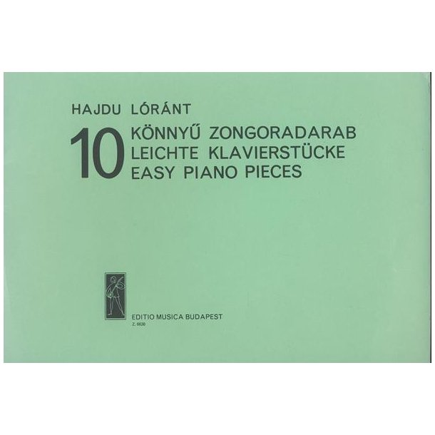 10 leichte Klavierst&uuml;cke