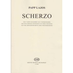 Scherzo : for four string instruments (or string orchestra) - F&uuml;r Vier Streichinstrumente (Streichorchester)