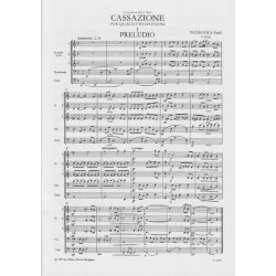 Cassazione f&uuml;r drei Trompeten, zwei Posaunen und : f&uuml;r drei Trompeten, zwei Posaunen und Tuba