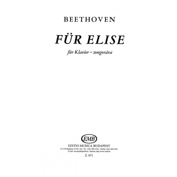 F&uuml;r Elise