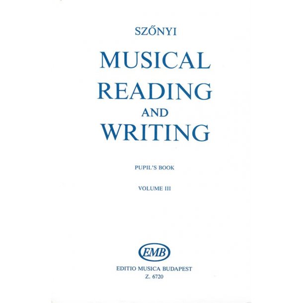 Musical Reading and Writing