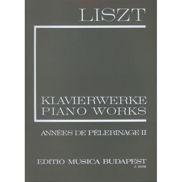 Annees de Pelerinage Band 2 (Italien)