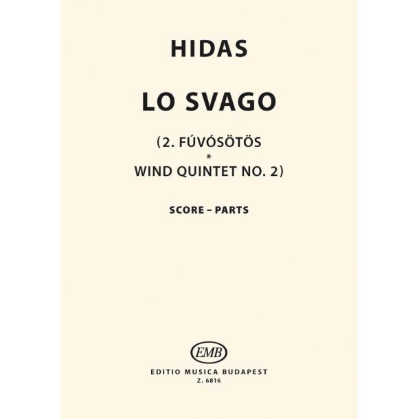 Lo Svago : Wind quintet No 2
