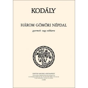 Three Folk-songs from Gömör