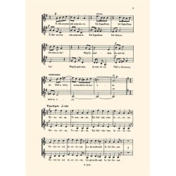 Three Folk-songs from G&ouml;m&ouml;r