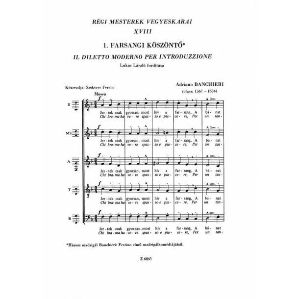 R&eacute;gi mesterek vegyeskarai V18