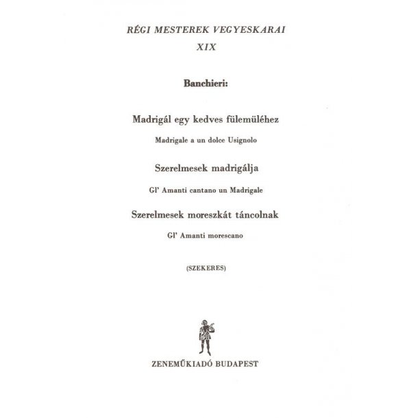 Old Masters' Mixed Choruses V19