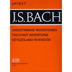 Zweistimmige Inventionen BWV772-786 : BWV 772-786