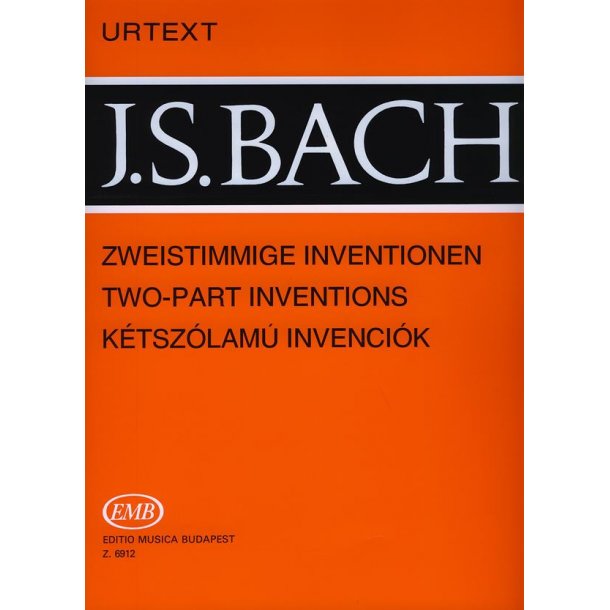 Zweistimmige Inventionen BWV772-786 : BWV 772-786