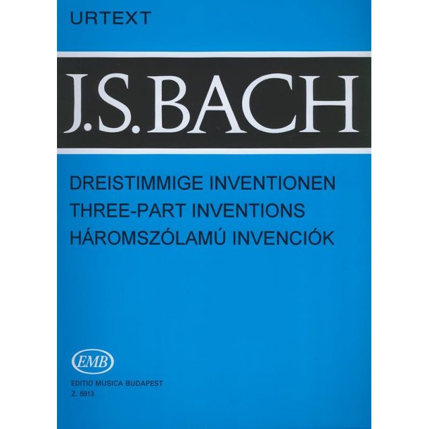 Dreistimmige Inventionen (15 Sinfonien) BWV 787- : (15 Sinfonien) BWV 787-801