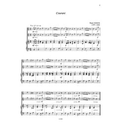 Kammermusik f&uuml;r Anf&auml;nger, f&uuml;r zwei Melodieinstrume