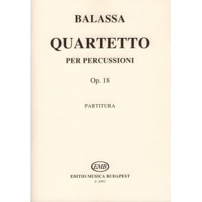Quartetto per percussioni op. 18