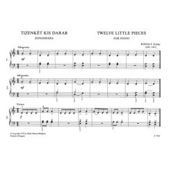 Zw&ouml;lf kleine St&uuml;cke