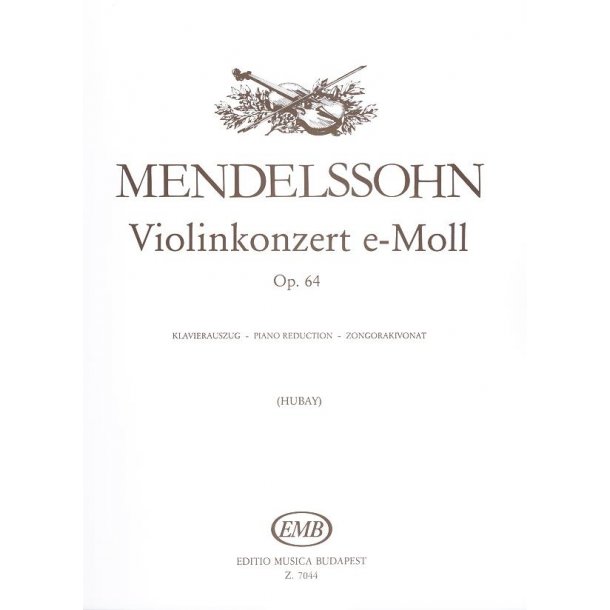 Konzert F&uuml;r Violine Und Orchester Op. 64