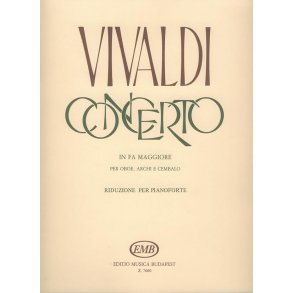 Concerto In Fa Maggiore Per Oboe, Archi E Czalo