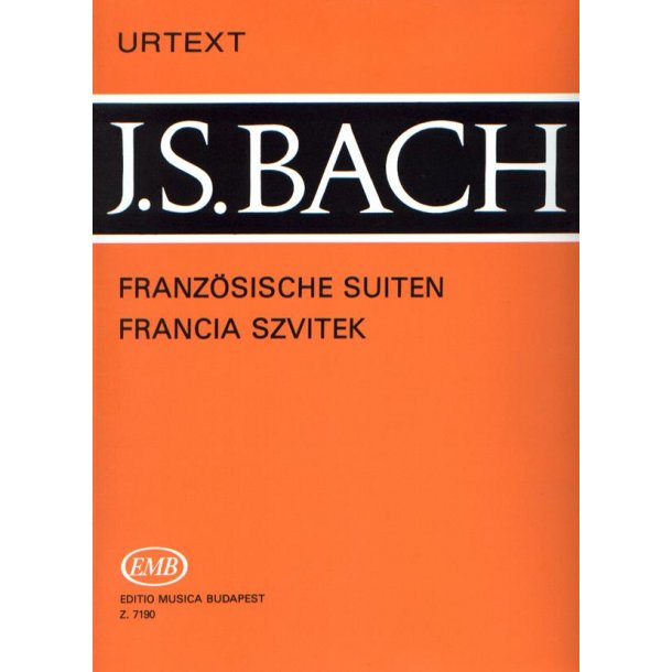 Franz&ouml;sische Suiten BWV 812-817 : BWV 812-817