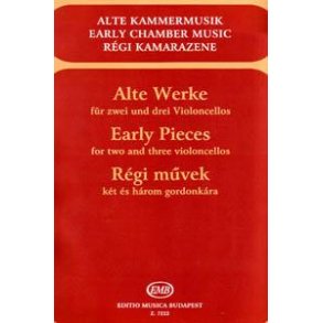 Alte Werke für zwei und drei Violoncelli