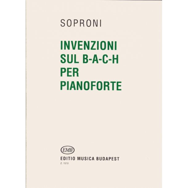 Invenzioni sul B-A-C-H