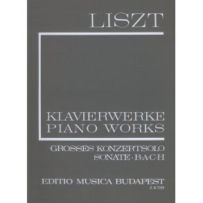 Grosses Konzertsolo, Sonate, B-A-C-H