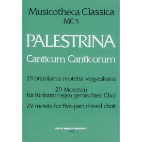 Canticum Canticorum Mc 5 29 Motetten Für Fünfstim