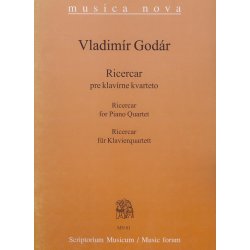 Ricercar MN01 f&uuml;r Klavierquartett : f&uuml;r Klavierquartett