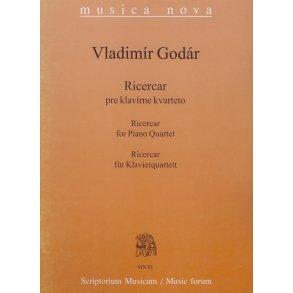 Ricercar MN01 für Klavierquartett : für Klavierquartett