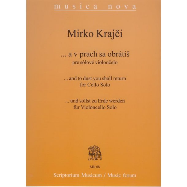 ...und sollst zu Erde werden MN08 f&uuml;r Violoncell : f&uuml;r Violoncello Solo