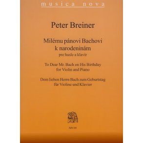 Dem lieben Herrn Bach zum Geburtstag : für Violine und Klavier (1985)