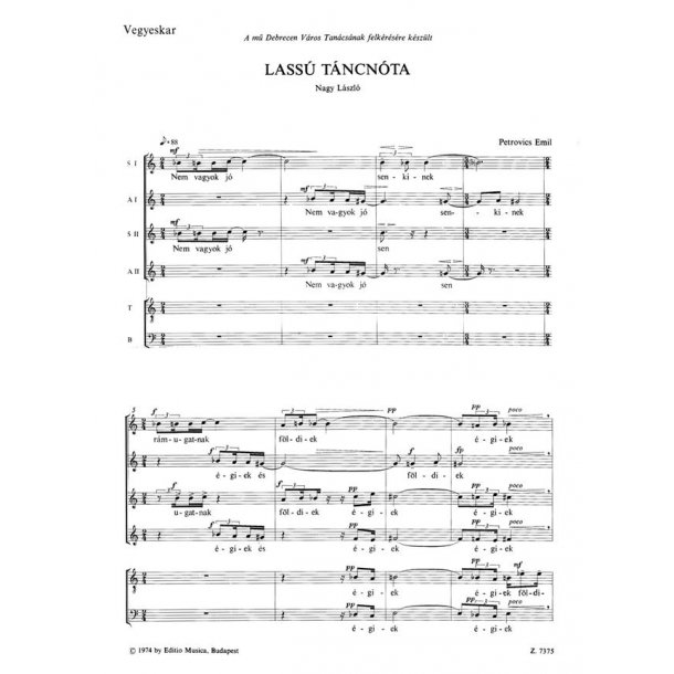 Lassu t&aacute;ncn&oacute;ta