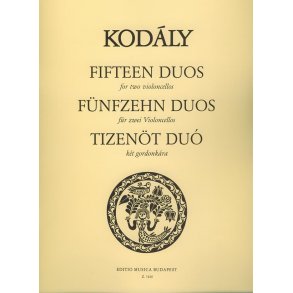 15 Duos : (aus 33 zweistimmige Singübungen' bearbeitet von J. Jákó)'