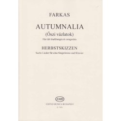Autumnalia : Sechs Lieder
