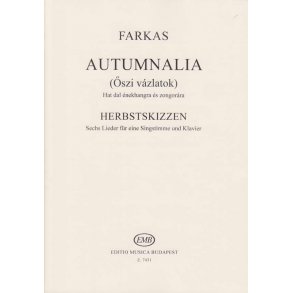 Autumnalia : Sechs Lieder