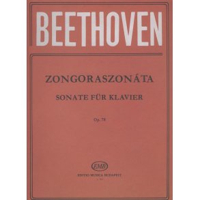 Klaviersonaten in Einzelausgaben (Weiner) : op. 78, Fis-Dur