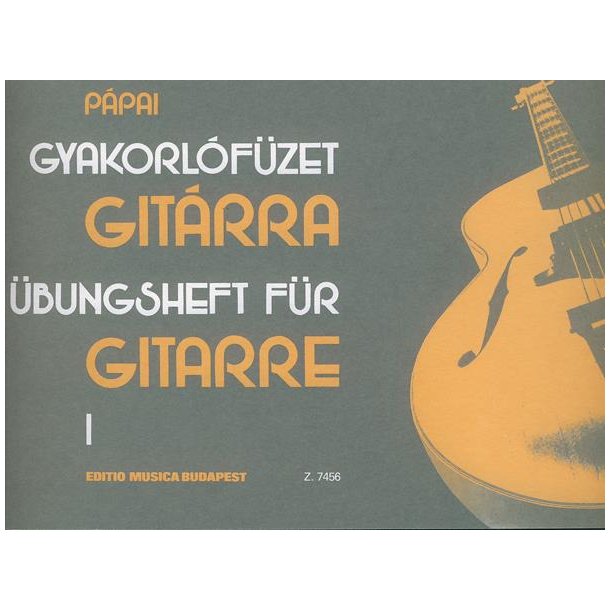 &Uuml;bungsheft f&uuml;r Gitarre