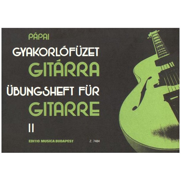&Uuml;bungsheft f&uuml;r Gitarre II