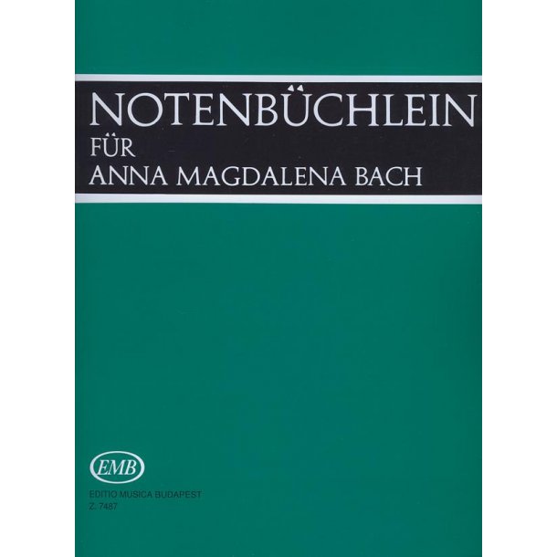Notenb&uuml;chlein f&uuml;r Anna Magdalena Bach