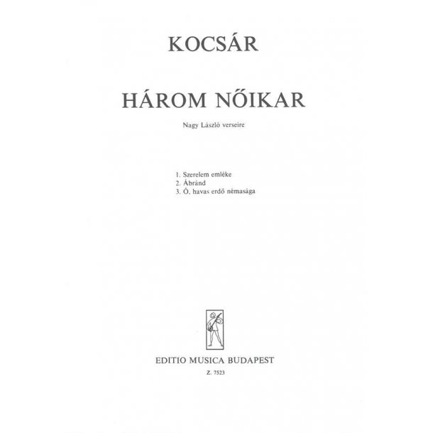 H&aacute;rom n&ouml;ikar