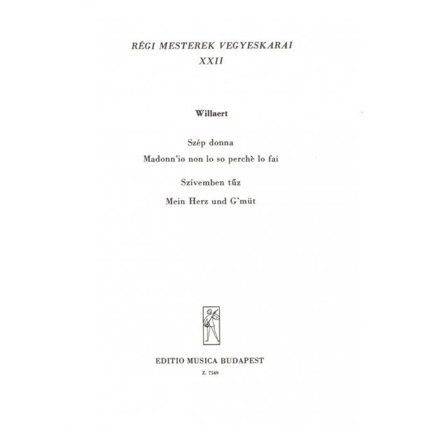 Old Masters' Mixed Choruses V22