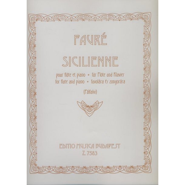 Sicilienne Opus 78