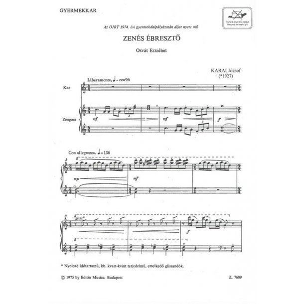 Zen&eacute;s &eacute;breszt&ouml;