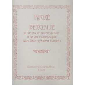 Berceuse op. 16 : für Flöte (Oboe oder Klarinette) und Klavier