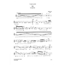 Solo : F&uuml;r Bass-Fl&ouml;te