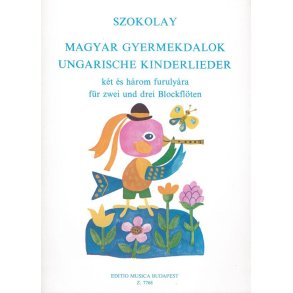 Ungarische Kinderlieder für zwei und drei Blockf : für zwei und drei Blockflöten