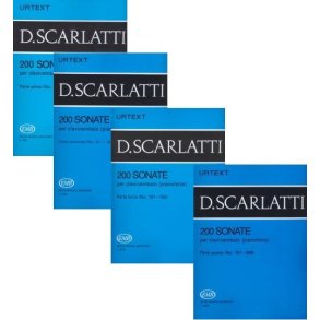 200 Sonate per clavicembalo (pianoforte)