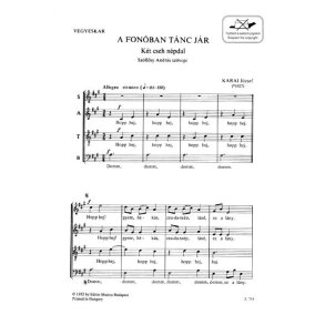 A fonóban tánc jár