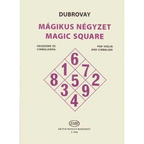 Magisches Quadrat für Violine und Zymbal : für Violine und Zymbal