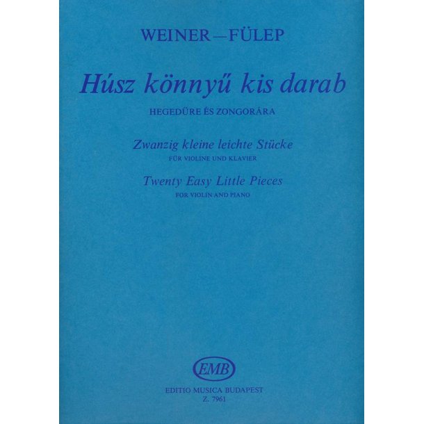 Zwanzig kleine leichte St&uuml;cke