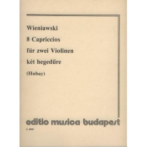 8 Capriccios : für Violine mit Begleitung der 2. Violine