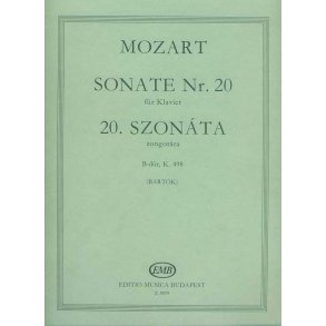 Sonate Nr. 20 B-Dur, KV 498